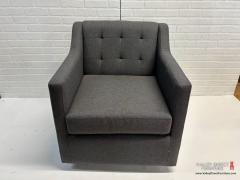  Grey Swivel Chair 
