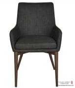  Fritz Arm Chair in Dark Grey 