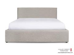 Julia Short Bed in Sand Fabric Julia Short Bed in Sand Fabric