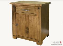 Red River 1 Drawer + 1 Door Nightstand Red River 1 Drawer + 1 Door Nightstand