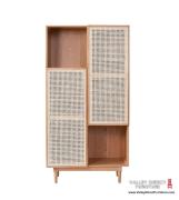 Cane Bookcase - Natural Cane Bookcase - Natural