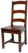 Irish Coast Ladder Back Dining Chair African Dusk   Irish Coast Ladder Back Dining Chair African Dusk