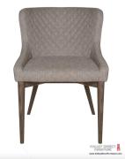  Mila Dining Chair in Light Grey 