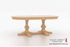 Core Oval Double Pedestal Dining Table Core Oval Double Pedestal Dining Table