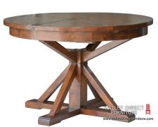 Irish Coast Round Extension Table - African Dusk Irish Coast Round Extension Table - African Dusk