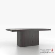 Loft Rectangle PR Pedestal Table Loft Rectangle PR Pedestal Table