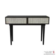  Cane Console Table 