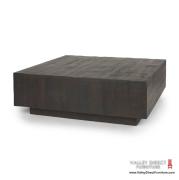 Hayden Square Coffee Table in Dark Finish Hayden Square Coffee Table in Dark Finish